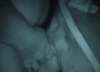 Closeup fuck movie with a hot dog getting fucked from behind hard